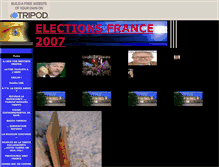 Tablet Screenshot of electionsfrance2007.tripod.com