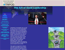 Tablet Screenshot of leadership07.tripod.com