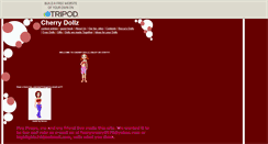 Desktop Screenshot of cherrydollz.tripod.com