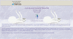 Desktop Screenshot of clevelanddancetheatr.tripod.com
