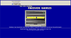 Desktop Screenshot of pacdudegames.tripod.com