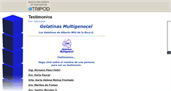 Desktop Screenshot of miladelaroca0.tripod.com