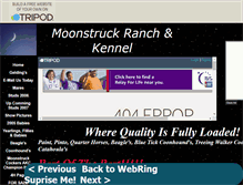 Tablet Screenshot of moonstruckranch.tripod.com