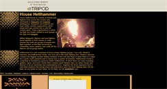 Desktop Screenshot of houseofhellhammer.tripod.com