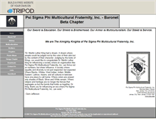 Tablet Screenshot of betapsp.tripod.com