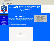 Tablet Screenshot of henrycountysoccer.tripod.com