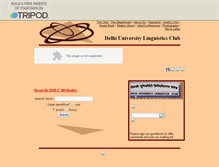 Tablet Screenshot of dulinguistics.org.tripod.com