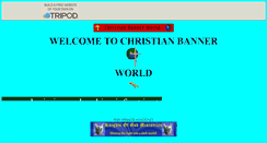 Desktop Screenshot of christianbannerworld.tripod.com