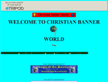 Tablet Screenshot of christianbannerworld.tripod.com