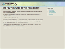 Tablet Screenshot of dalegg.tripod.com