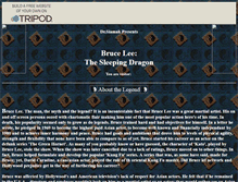 Tablet Screenshot of brucelee1.tripod.com