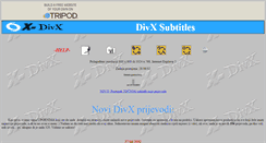 Desktop Screenshot of divxsubtitles.tripod.com