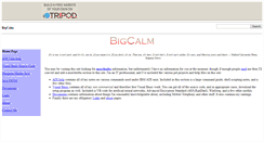 Desktop Screenshot of bigcalm.tripod.com