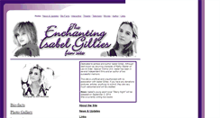 Desktop Screenshot of enchantingisabelgillies.tripod.com