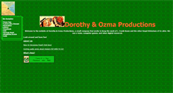 Desktop Screenshot of dorothyozma.tripod.com