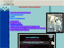 Tablet Screenshot of bulldogges.tripod.com