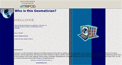 Desktop Screenshot of geomatician.tripod.com