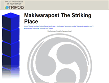 Tablet Screenshot of makiwarapost.tripod.com