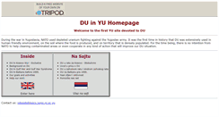Desktop Screenshot of duinyu.tripod.com