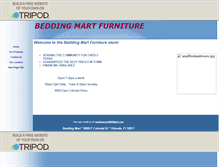 Tablet Screenshot of beddingmart.tripod.com