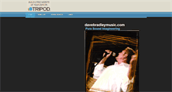 Desktop Screenshot of davebradleymusic.tripod.com