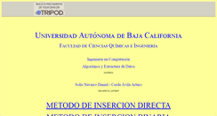 Desktop Screenshot of insercion-binaria.tripod.com