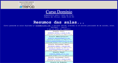 Desktop Screenshot of cursodominio.tripod.com