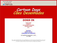 Tablet Screenshot of dogs-cartoons-comics.tripod.com