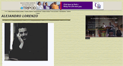 Desktop Screenshot of alejandrolorenzo.tripod.com