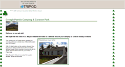 Desktop Screenshot of croaghpatrickcamping.tripod.com