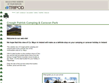 Tablet Screenshot of croaghpatrickcamping.tripod.com