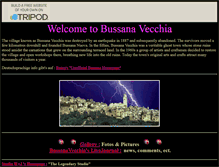 Tablet Screenshot of bussana.tripod.com
