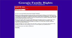 Desktop Screenshot of georgiafamilyrights.tripod.com