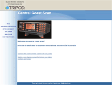 Tablet Screenshot of centralcoastscan.tripod.com