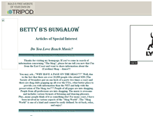 Tablet Screenshot of bettybbungalow.tripod.com