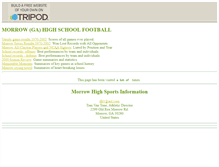 Tablet Screenshot of mhsfootball.tripod.com