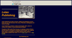 Desktop Screenshot of letaopress.tripod.com