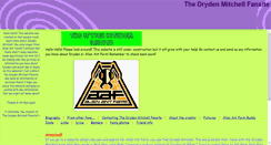 Desktop Screenshot of drydenfansite.tripod.com