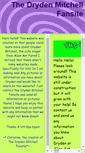 Mobile Screenshot of drydenfansite.tripod.com