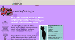 Desktop Screenshot of damesofdialogue.tripod.com