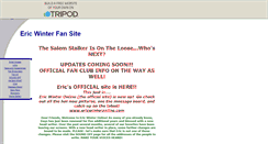 Desktop Screenshot of eric-winter.tripod.com