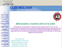 Tablet Screenshot of clevbolivar.tripod.com