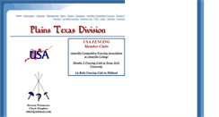Desktop Screenshot of plainstexasdivision.tripod.com