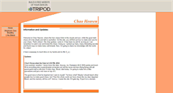 Desktop Screenshot of chaogodess.tripod.com