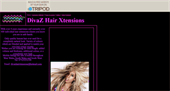 Desktop Screenshot of divaz-hair-xtensions.tripod.com