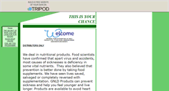 Desktop Screenshot of gnldproduct.tripod.com