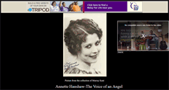 Desktop Screenshot of annettehanshaw.tripod.com