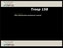 Tablet Screenshot of bsatroop158.tripod.com