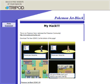 Tablet Screenshot of pokemon-jet-black.tripod.com
