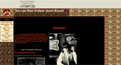 Desktop Screenshot of outlawjessebryant.tripod.com